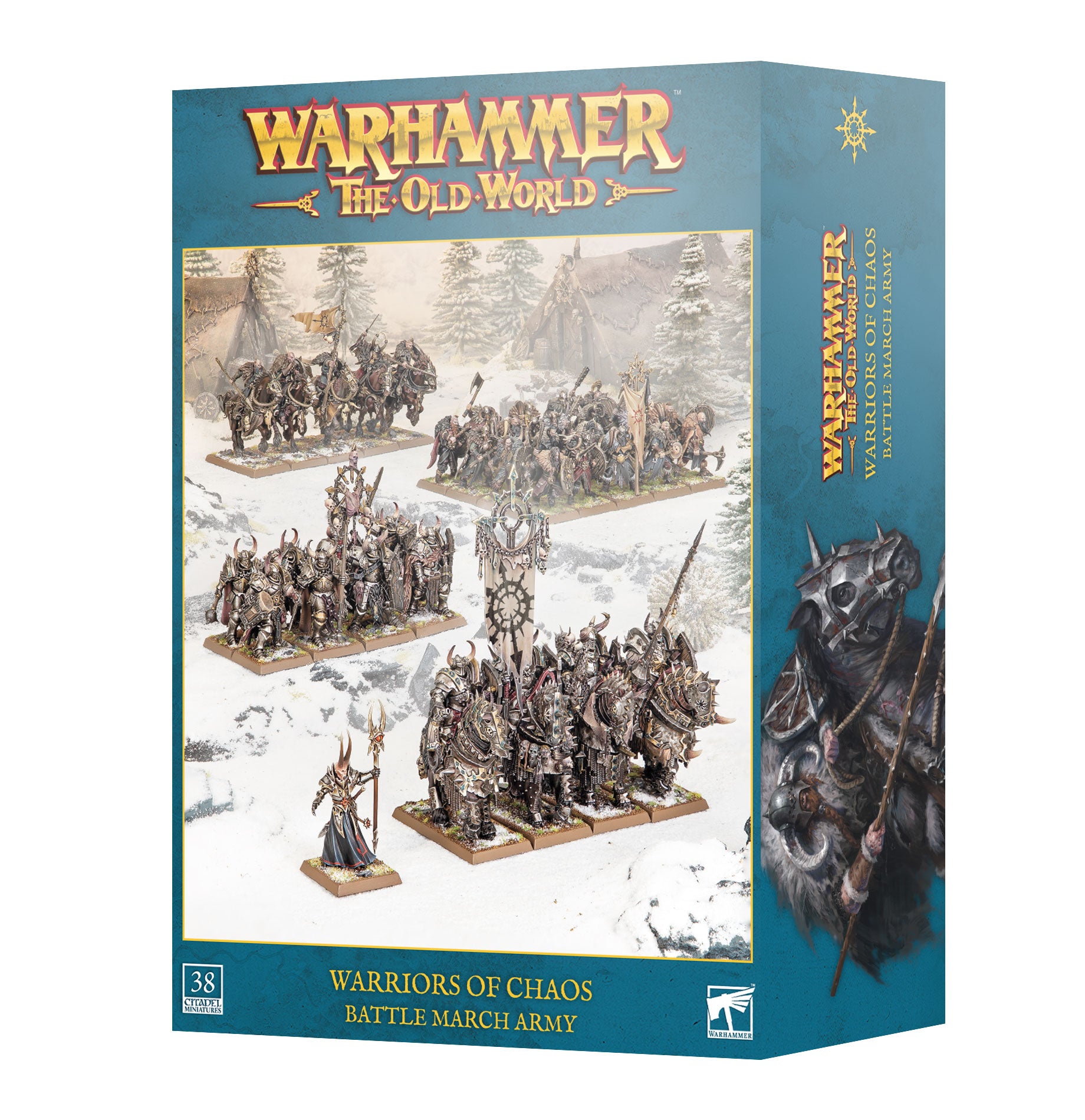 Games Workshop The Old World Warriors Of Chaos Battle March Army Plastic Box 08-23