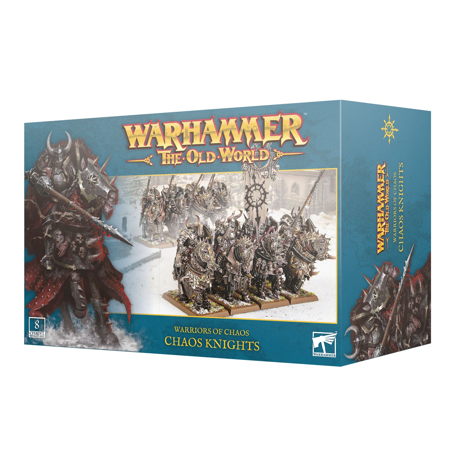 Games Workshop The Old World Warriors Of Chaos Chaos Knights Plastic Box 08-20