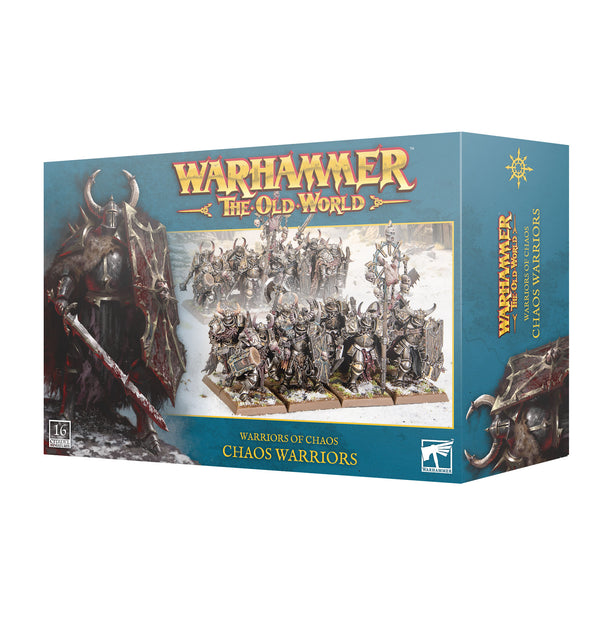 Games Workshop The Old World Warriors Of Chaos Chaos Warriors Plastic Box 08-21