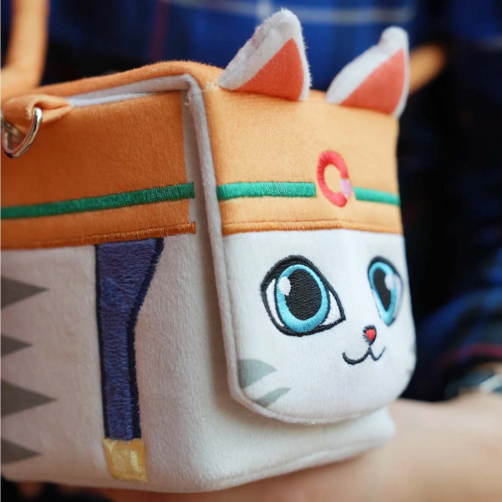 Gatherer's Tavern Yu-Gi-Oh Arty Rescue Cat Sling Bag Plush Deck Box GATYGOFBAT25RC