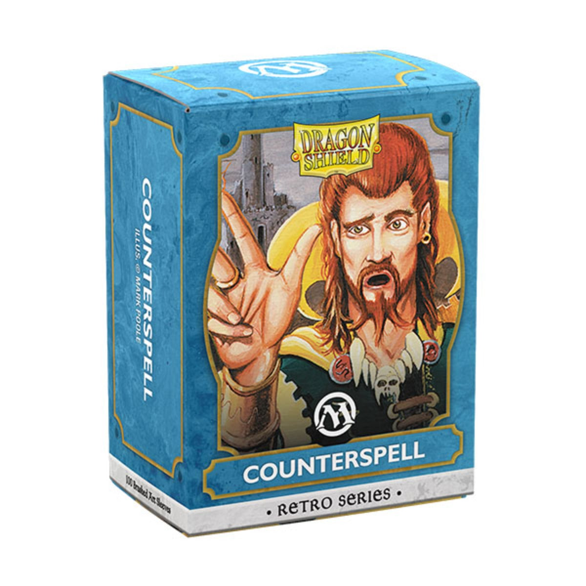Dragon Shield Brushed Art Magic The Gathering Retro Series Counterspell (100Ct)