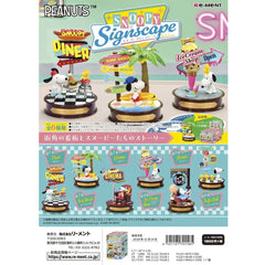 Re-Ment: Snoopy - Signscape (Single Pack) (December 2026 Pre-Order)  - Random Collection