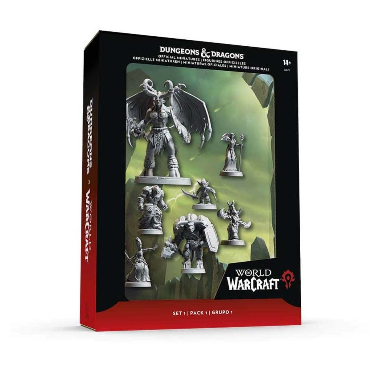 Dungeons And Dragons World Of Warcraft Horde Miniatures Pack