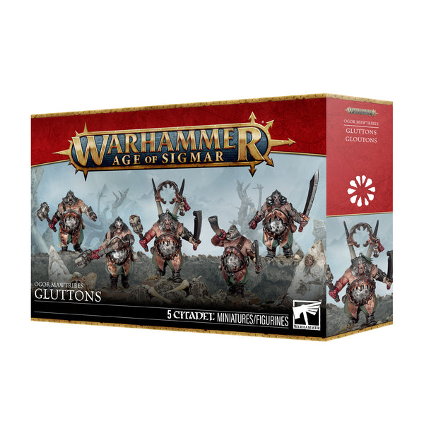 Games Workshop Warhammer Age Of SigmarOgor Mawtribes Gluttons Plastic Box GW-2026-95-06