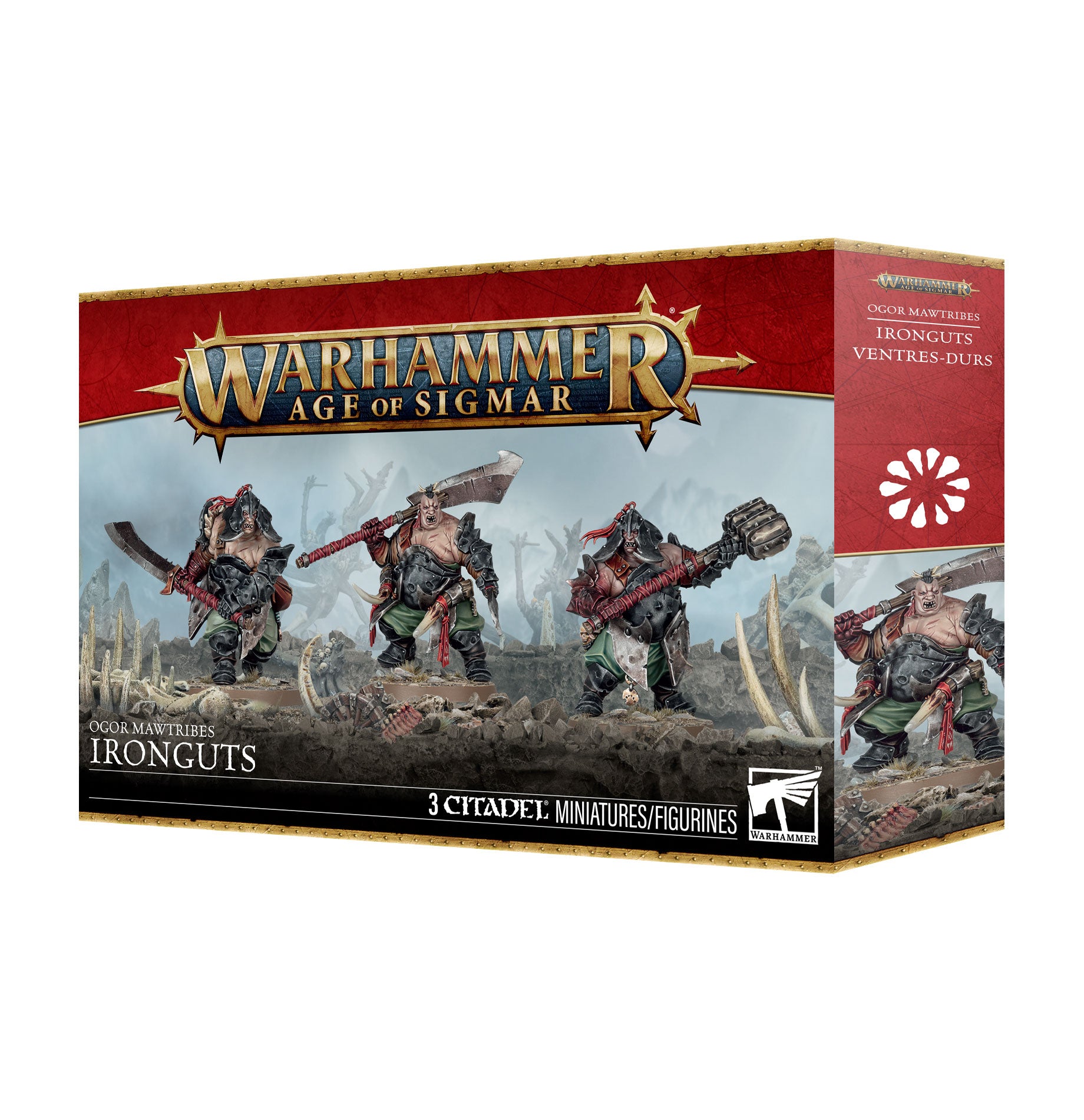 Games Workshop Warhammer Age Of Sigmar Ogor Mawtribes Ironguts Plastic Box GW-2026-95-09