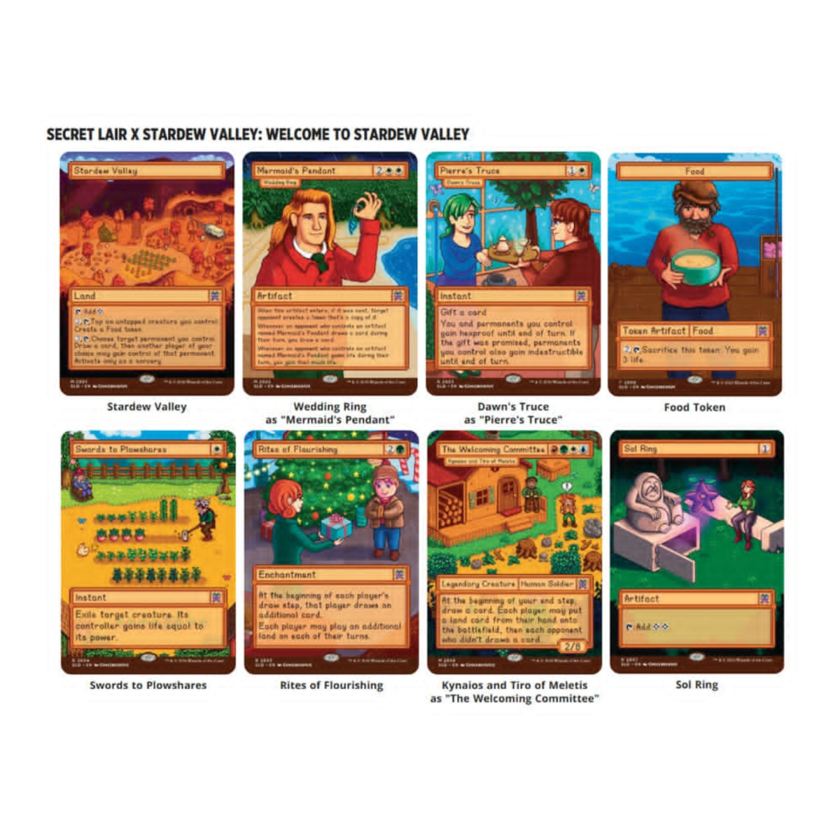 MTG: Secret Lair Drop- Secret Lair x Stardew Valley, Regular Edition