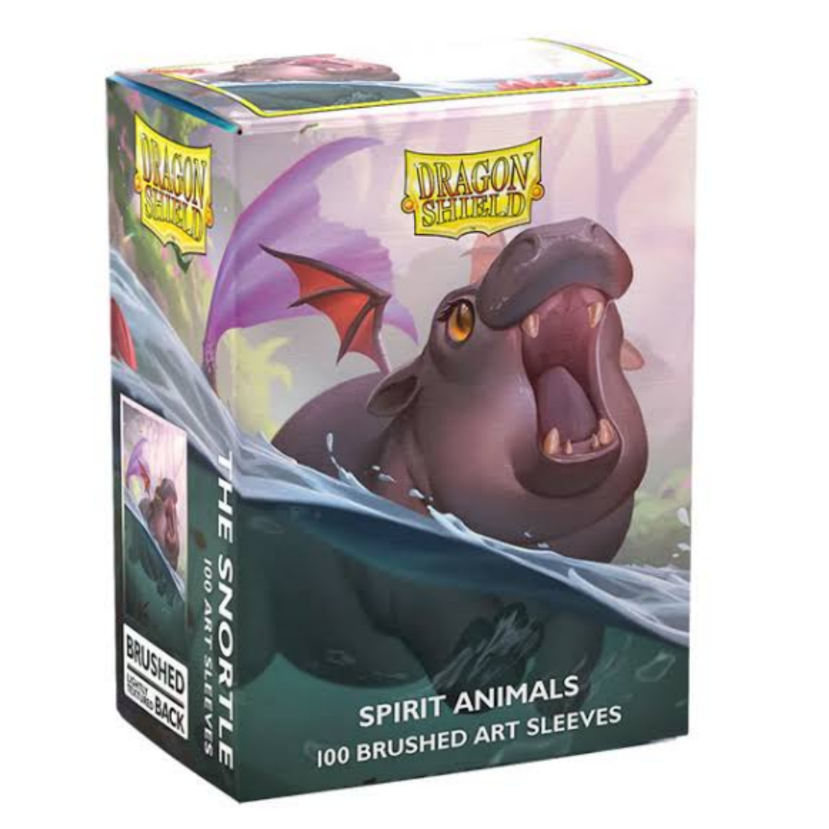 Dragon Shield Standard Brushed Spirit Animals The Snortle Sleeves Art Limited Edition (100 CT) ATMDSH12133