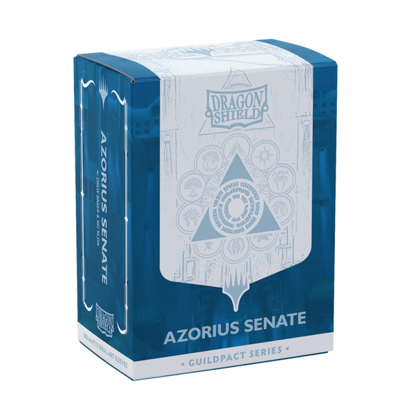 Dragon Shield Magic The Gathering Guildpact Standard Matte Dual Art Azorius Senate 100 Ct ATMDSH16507