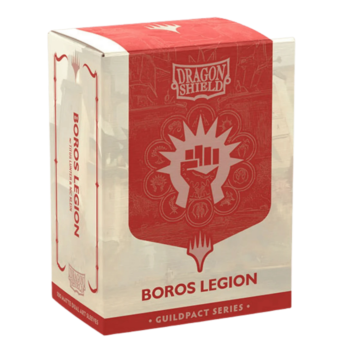 Dragon Shield Magic The Gathering Guildpact Standard Matte Dual Art Boros Legion 100 Ct ATMDSH16508