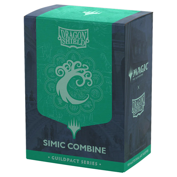 Dragon Shield Magic The Gathering Guildpact Standard Matte Dual Art Simic Combine 100 Ct ATMDSH16512
