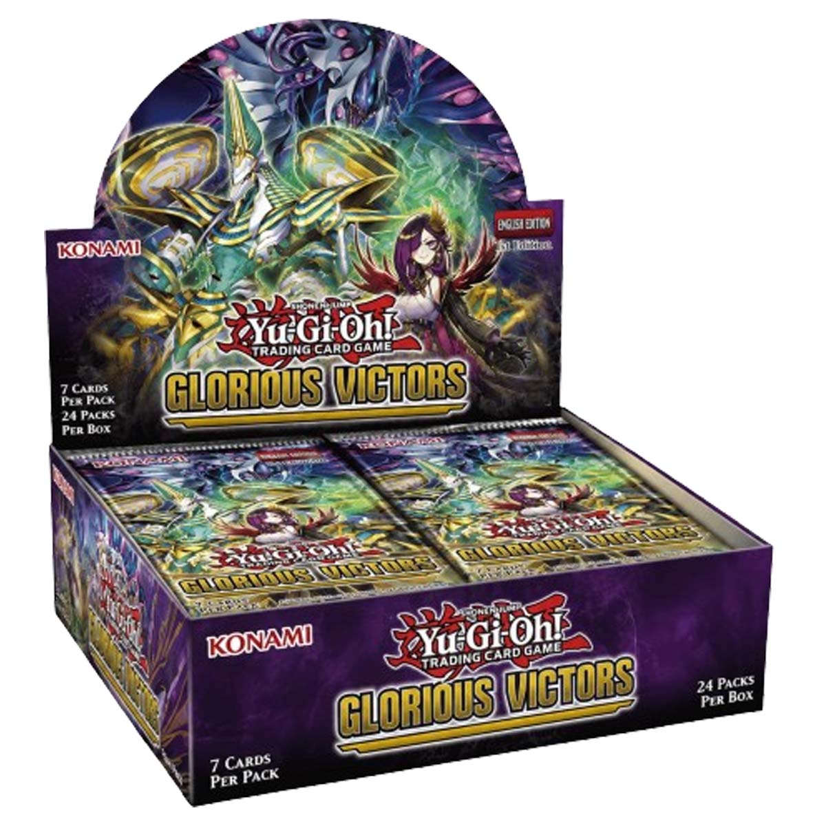 Yu-Gi-Oh: Glorious Victors Booster Display (24 Packs)