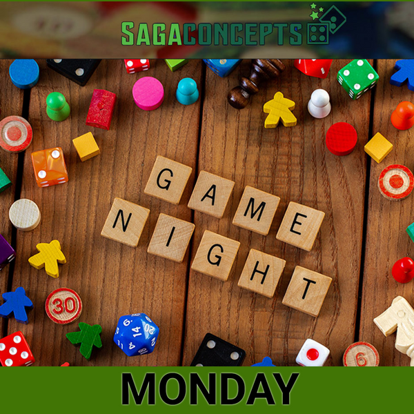 09/21/2026 Mon Board Game Night - Saga Concepts Library Game Night