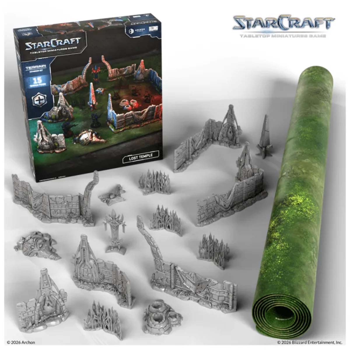 StarCraft Tabletop Miniatures Game Accessories Lost Temple Terrain ACHSCMG0022