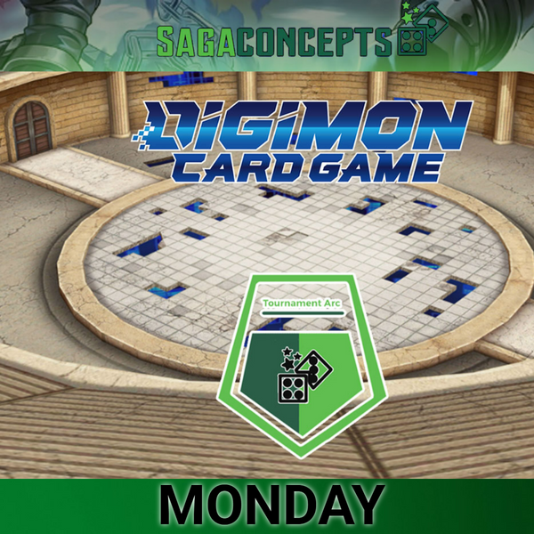 09/28/2026 Mon Digimon TCG Tournament Arc at 7 pm Tournament