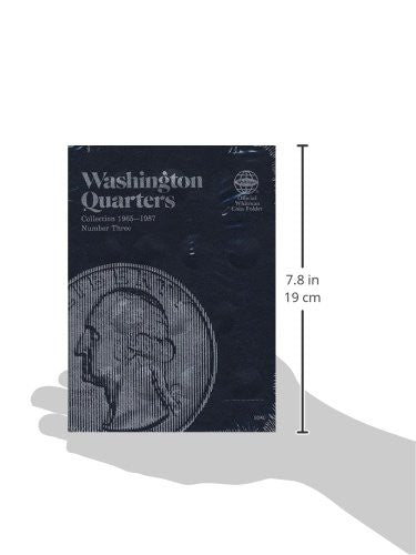 Washington Quarter Folder 1965-1987 (Official Whitman Coin Folder) Hardcover