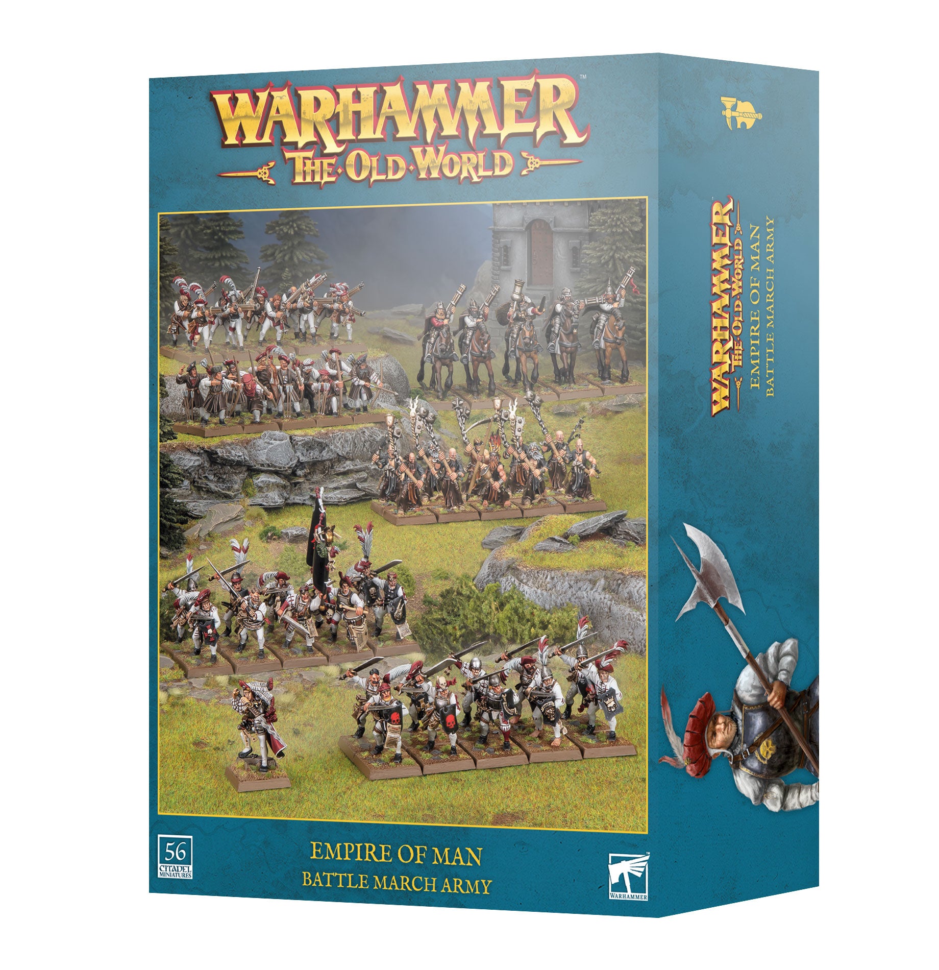 Games Workshop The Old World Empire Of Man Battle March Army Plastic Box 06-122