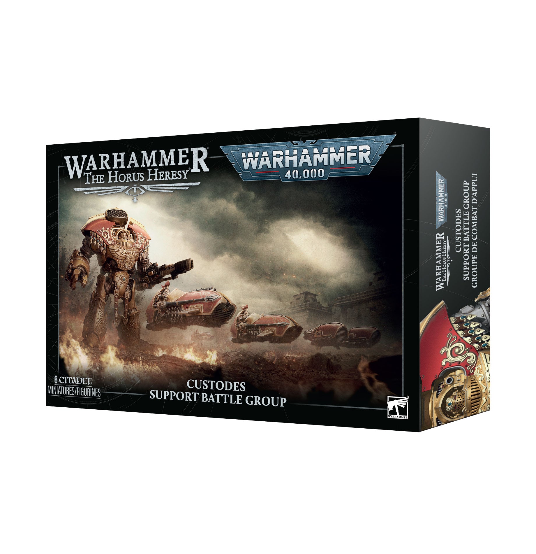 Games Workshop Horus Heresy Legio Custodes Support Battle Group Plastic Box 31-187