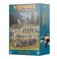 Games Workshop The Old World High Elf Realms Battle March Army Plastic Box 13-23