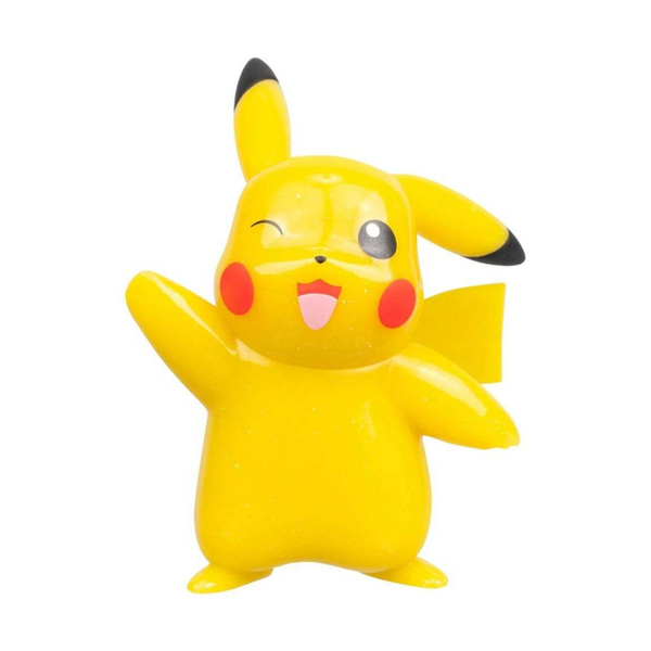 Pokemon 30th Anniversary - 3" Glitter Battle Figure Pikachu (Single)