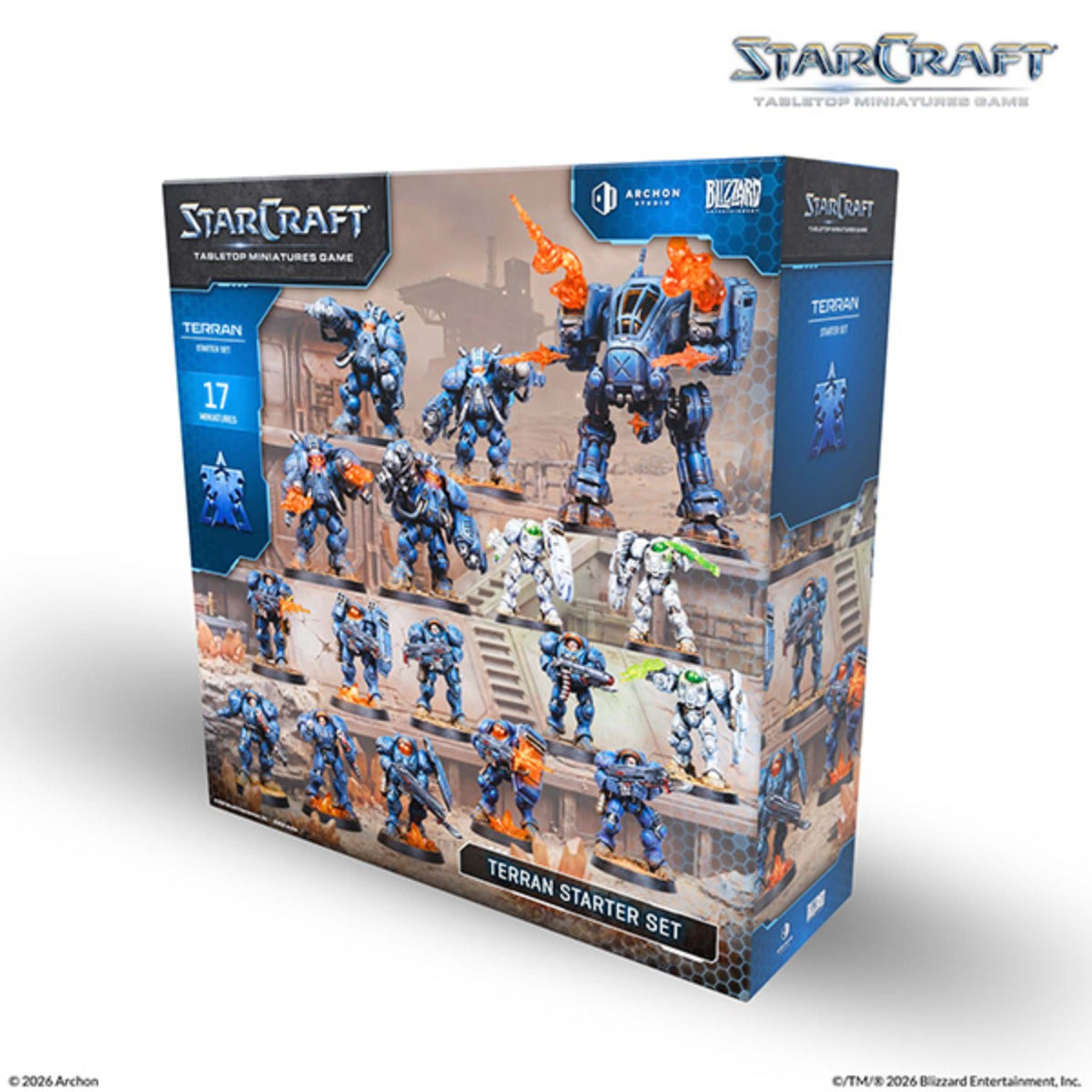 StarCraft Tabletop Miniatures Game Terran Starcraft Terran Starter Set ARSSCMG0006