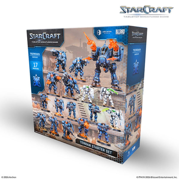 StarCraft Tabletop Miniatures Game Terran Starcraft Terran Starter Set ARSSCMG0006