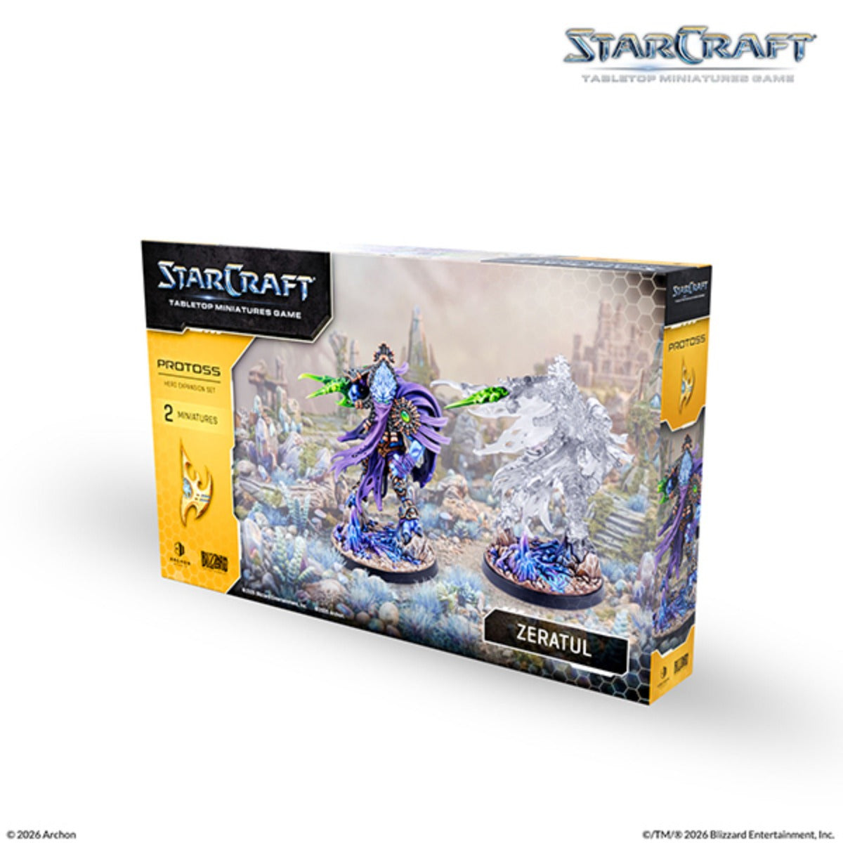 StarCraft Tabletop Miniatures Game Protoss Zeratul Hero Expansion Set ARSSCMG0035