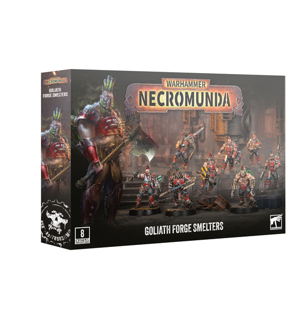 Games Workshop Necromunda House Goliath Necromunda Goliath Forge Smelters Plastic Box 301-64