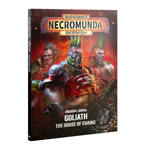Games Workshop Necromunda House Goliath Under Hive Journal Goliath House Of Chains Soft Bound Book 301-82