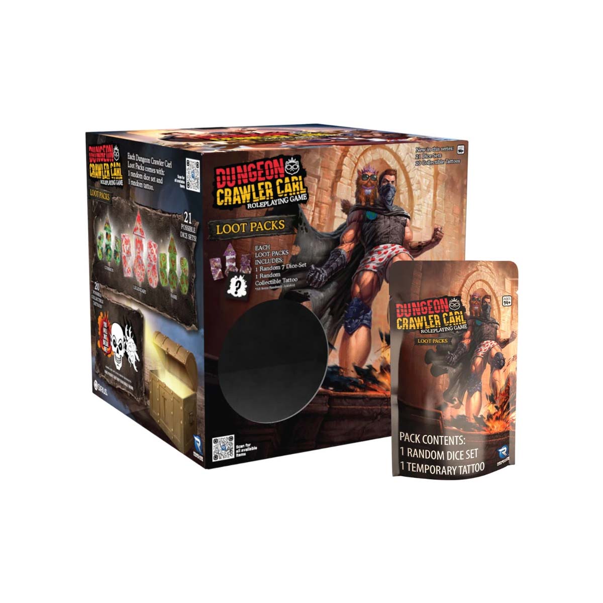 Dungeon Crawler Carl RPG Loot Packs (20Ct PDQ Display)