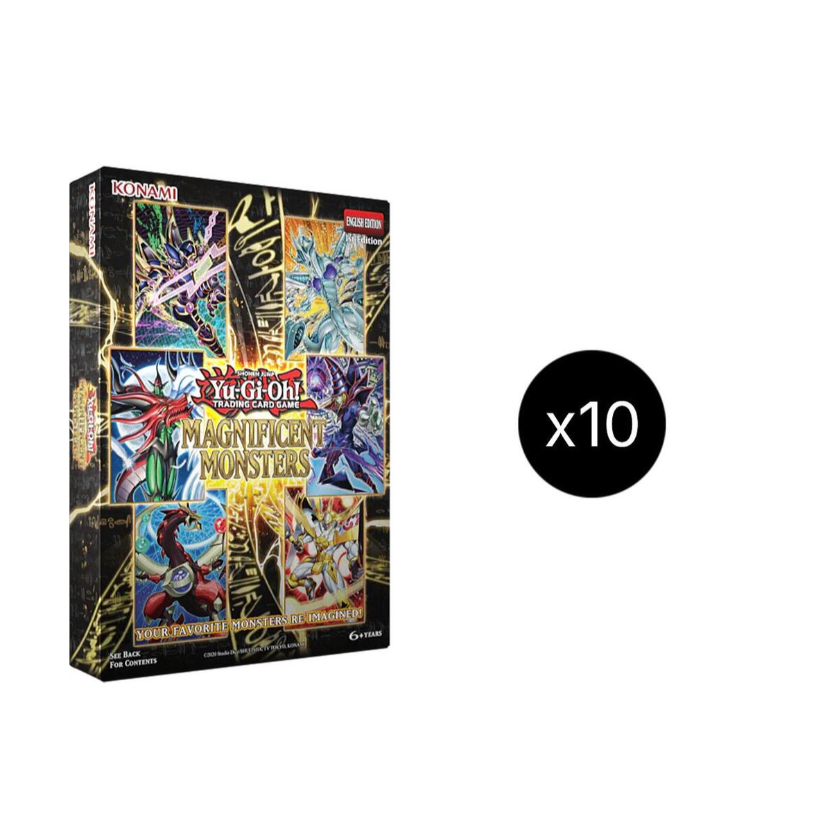 Yu-Gi-Oh CCG Magnificent Monsters Booster Display (10Ct) KOIYG87304