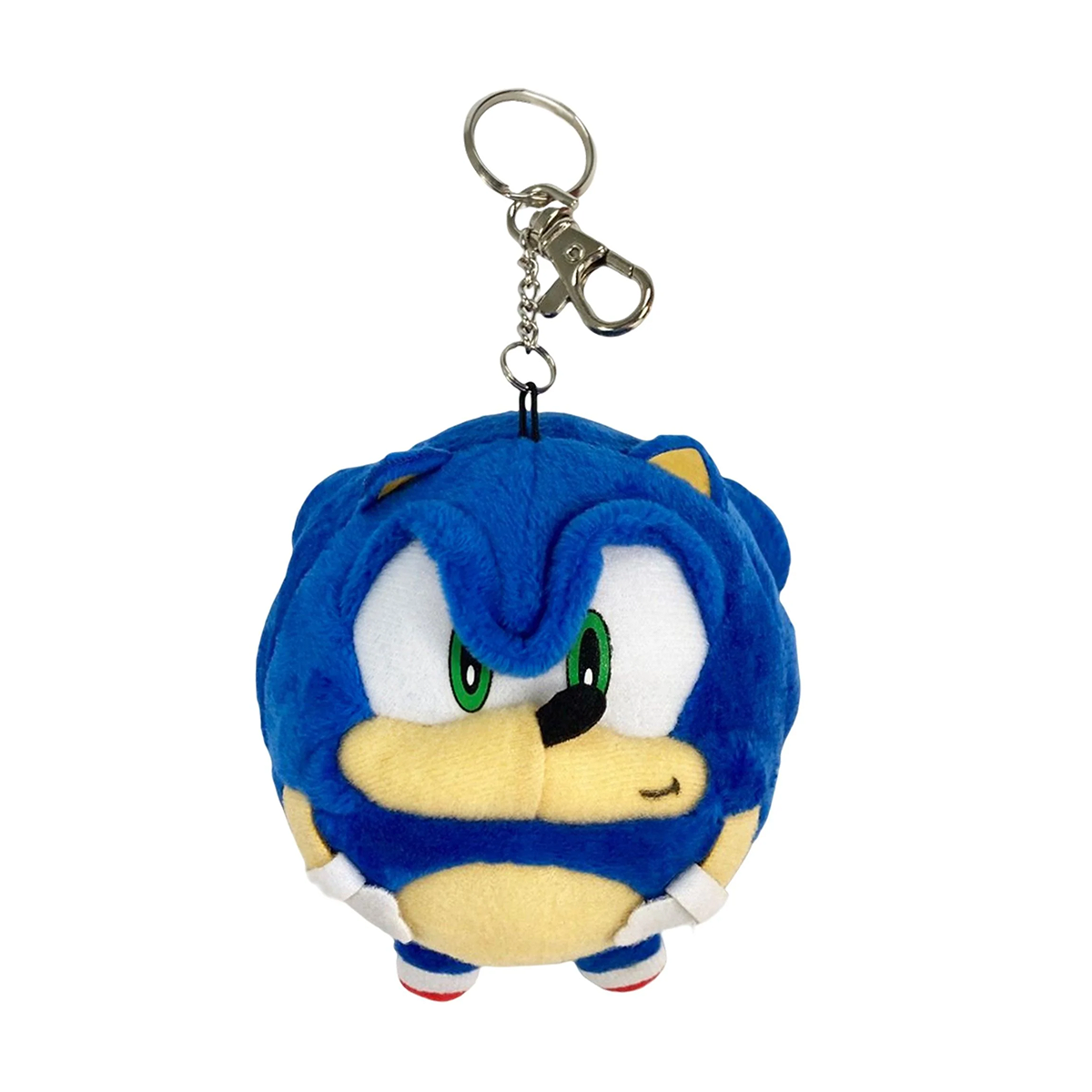 Great Eastern Entertainment Sonic The Hedgehog - Sonic Ball Plush 01 Keychain 3.5" H