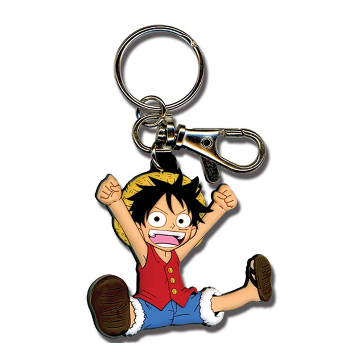 Great Eastern Entertainment One Piece - Sd Luffy Pvc Keychain