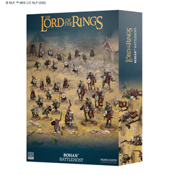 Games Workshop Middle-Earth Strategy Battle Game Rohan Battlehost Plastic Box 30-107