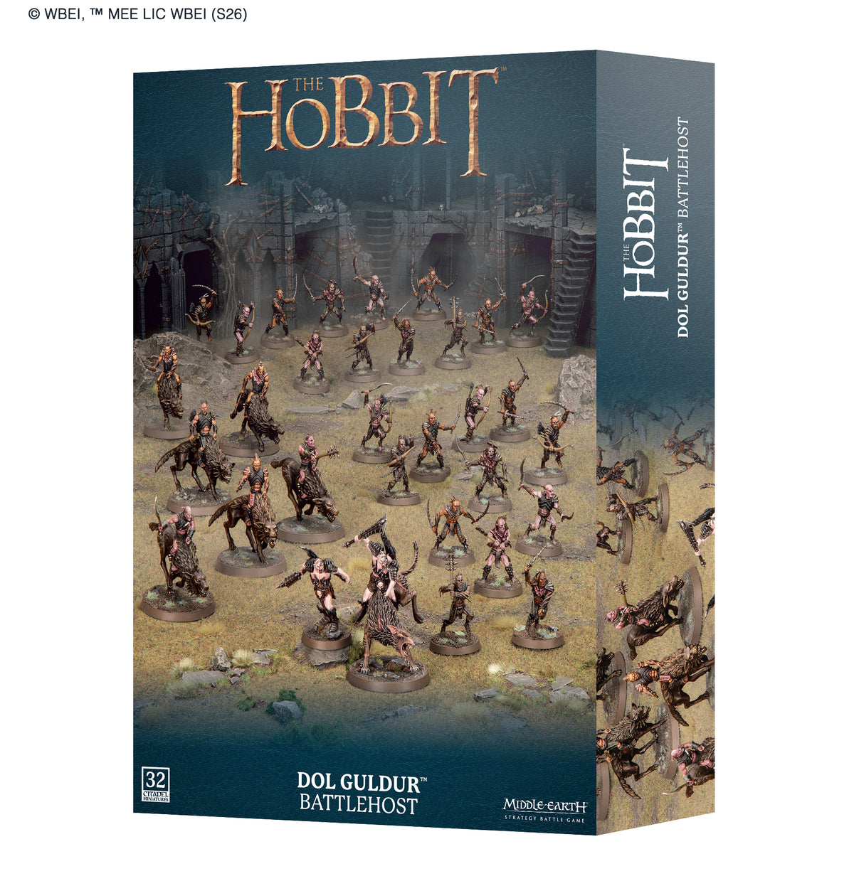 Games Workshop Middle-Earth Strategy Battle Game Dol Guldur Battlehost Plastic Box 30-112
