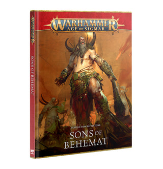 Games Workshop Warhammer Age Of Sigmar Sons Of Behemat Battletome English Hard Bound 2026 Book GW-2026-93-01