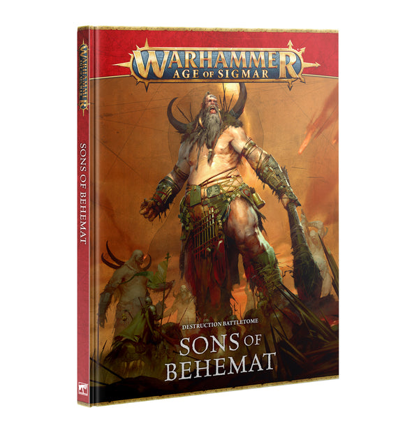 Games Workshop Warhammer Age Of Sigmar Sons Of Behemat Battletome English Hard Bound  2026 Book GW-2026-93-01