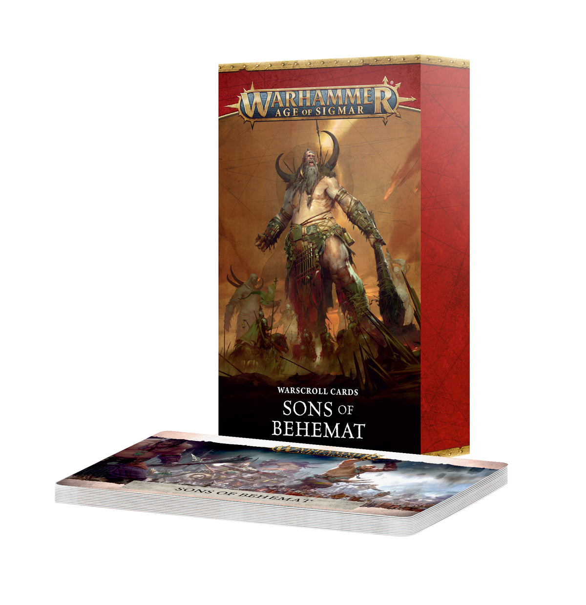 Games Workshop Warhammer Age Of Sigmar Sons Of Behemat Warscroll English 2026 Cards GW-2026-93-04