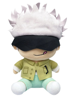 Great Eastern Entertainment Jujutsu Kaisen - Gojo Sitting Pose Plush 7" H