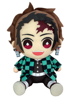Great Eastern Entertainment Demon Slayer - Tanjiro Sitting Plush 7" H