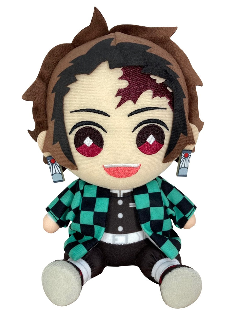 Great Eastern Entertainment Demon Slayer - Tanjiro Sitting Plush 7" H