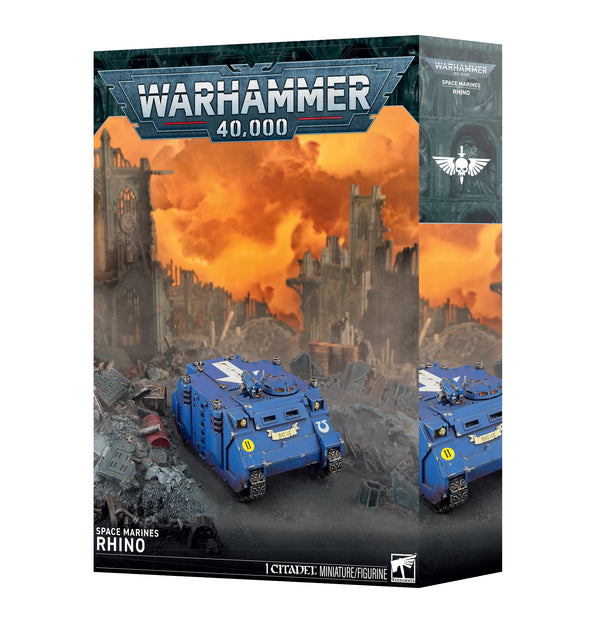 Games Workshop Warhammer 40K Space Marines Rhino Plastic Box 48-109