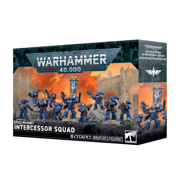 Games Workshop Warhammer 40K Space Marines Intercessor Squad Plastic Box 48-115
