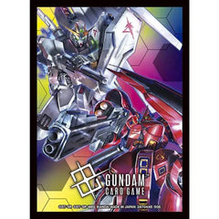 Gundam Card Game Official Card Sleeve 02 (3Ct) - Nu Gundam / Sazabi