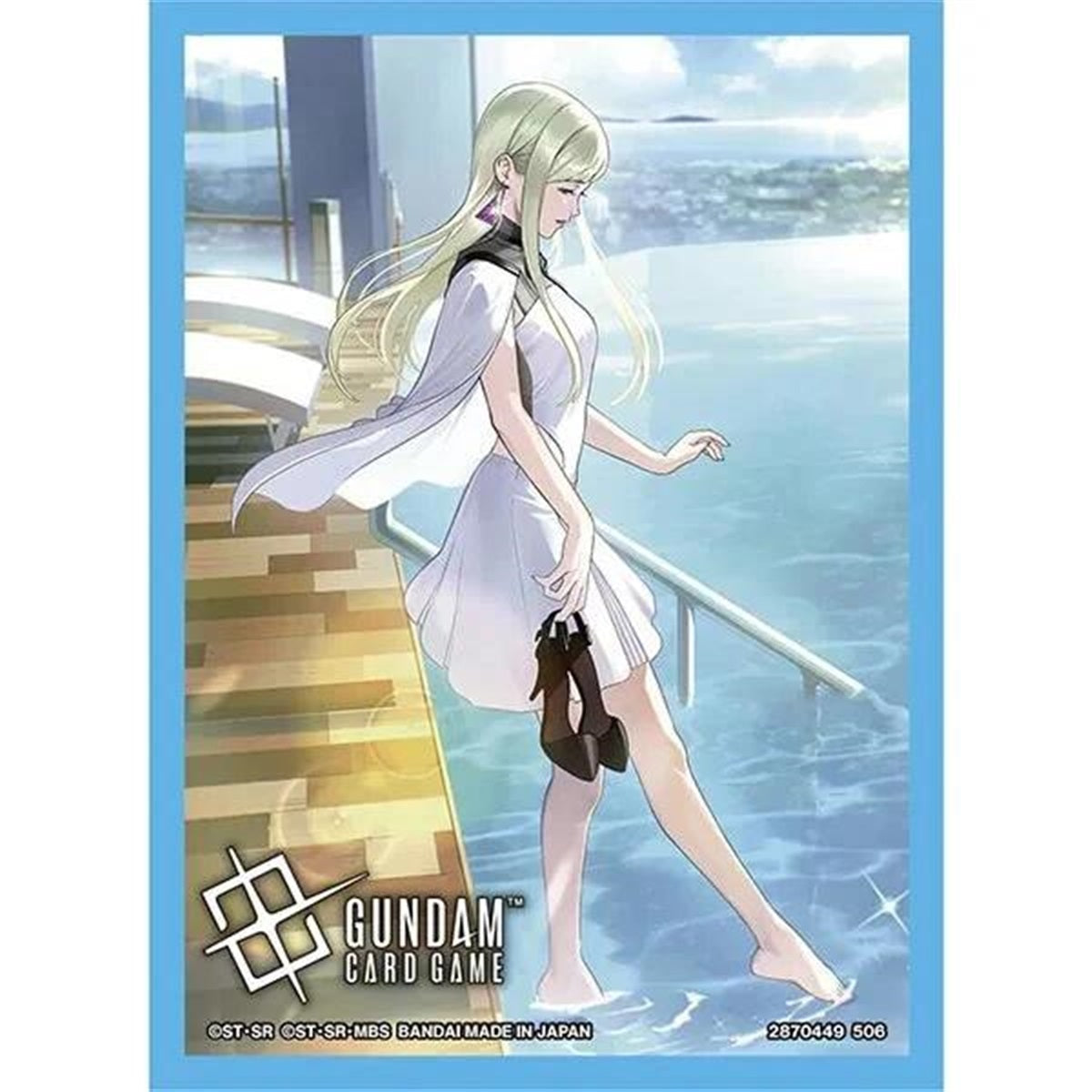 Gundam Card Game Official Card Sleeve 02  - (3Ct) Gigi Andalucia