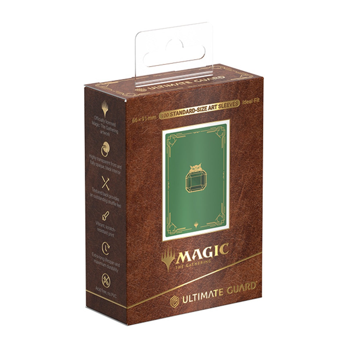Ultimate Guard Magic The Gathering Mox Collection Art Sleeves Emerald (100Ct)