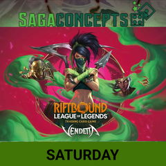 10/03/2026 Sat Riftbound TCG - October - Vendetta II - Summoner Skirmish - 32 Seats - Saturday 9:45 am Tournament