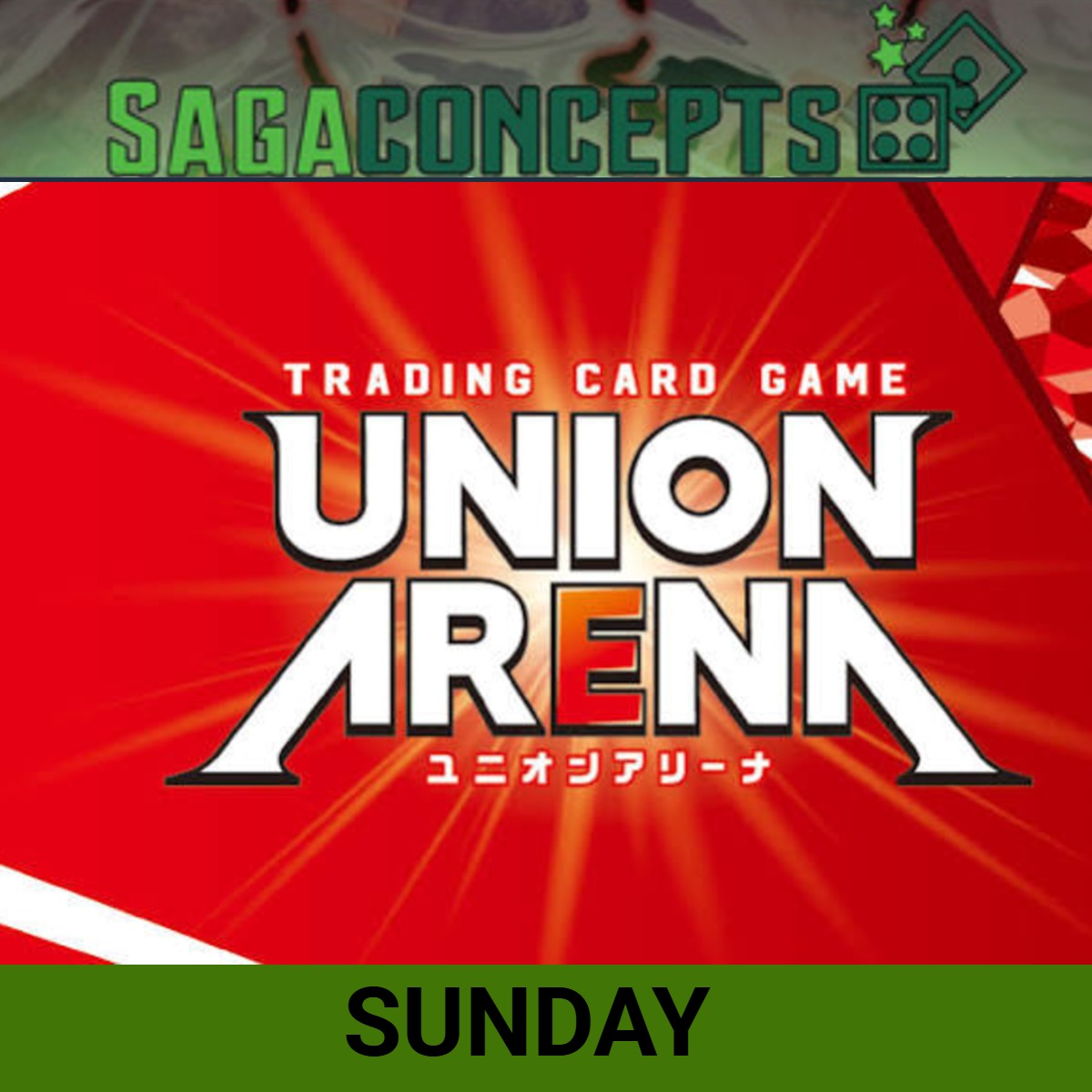 10/25/2026 Sun Union Arena TCG - 8 Seats - Sunday at 12 pm Tournament