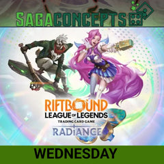 10/21/2026 Wed Riftbound TCG - Set 05 - Radiance Pre-Rift - 16 Seats - Wednesday 7 pm Tournament Pre-Release