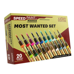 The Army Painter Speedpaint Marker Most Wanted Set