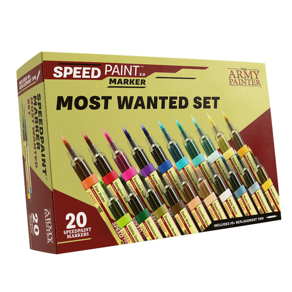 The Army Painter Speedpaint Marker Most Wanted Set